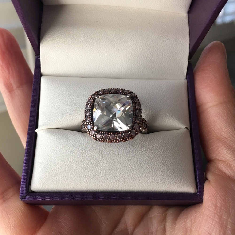 Joseph Esposito designer cz sterling silver ring - Picture 3 of 11